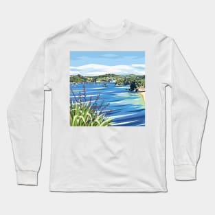 Halfmoon Bay, Stewart Island, New Zealand Long Sleeve T-Shirt